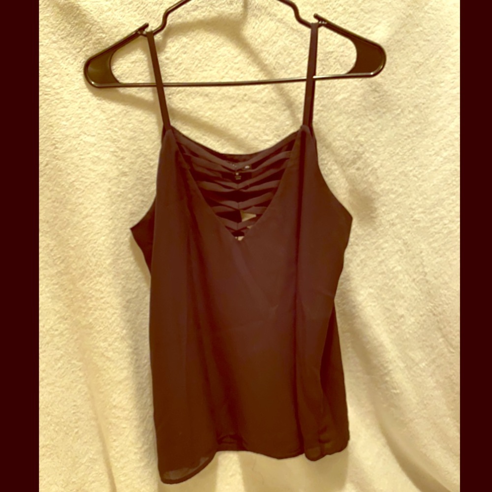 Black dressy tank top
